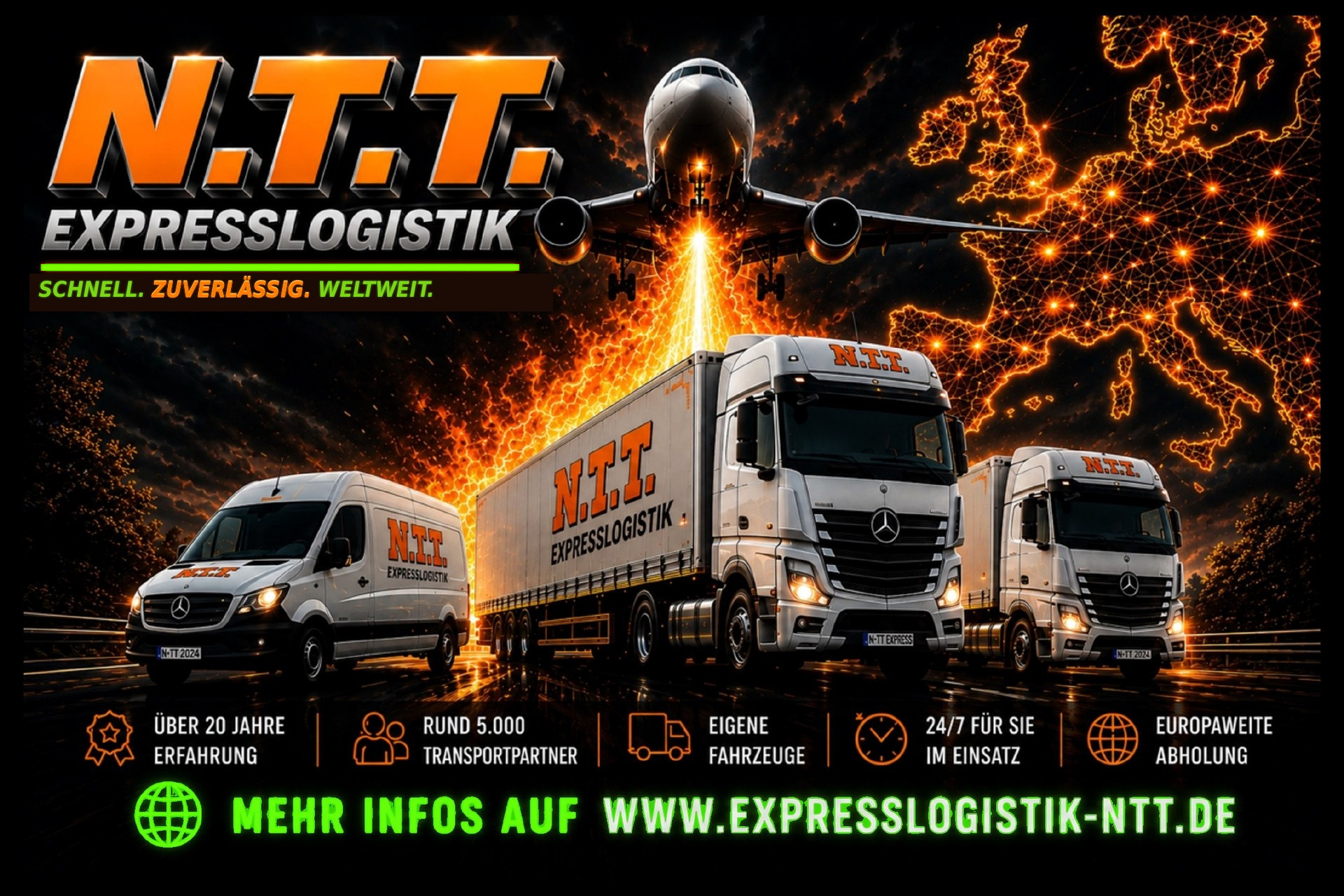 N.T.T. Expresslogistik Titelbild aus der Präsentation